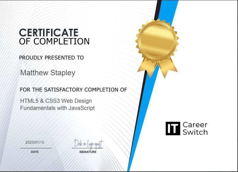 HTML5 & CSS3 Web Design Fundamentals with JavaScript